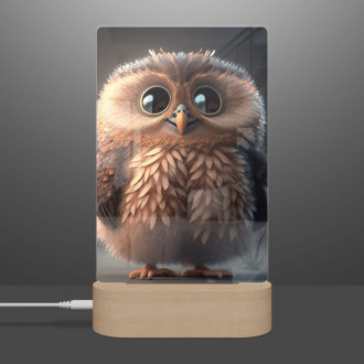 Lamp Cute animated owl 2