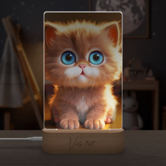 Lamp Cute animated cat 1
