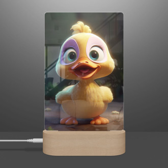 Lamp Cute animated duck