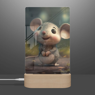 Lamp Cute animated mouse 1