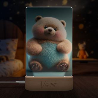 Lamp Cute animated teddy bear 1