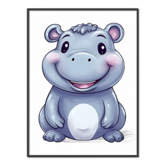 Cartoon Hippo