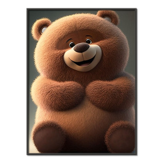Cute animated bear