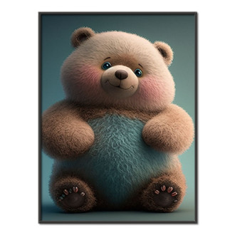 Cute animated teddy bear 1