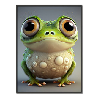 Cute animated frog 1
