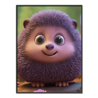 Cute animated hedgehog 1