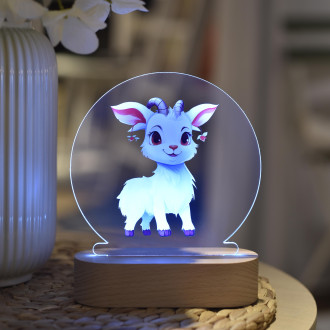 Baby lamp Cartoon Goat transparent