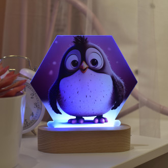 Cute animated penguin