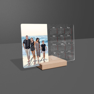 Photo calendar 2024 on acrylic glass 01s
