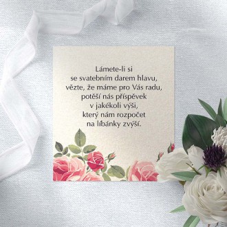 Wedding gift card  KL1818d