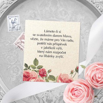 Wedding gift card  KL1818d