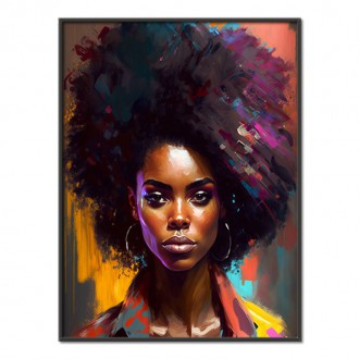 Modern Art - Afro American Woman 2