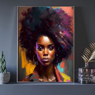 Modern Art - Afro American Woman 2