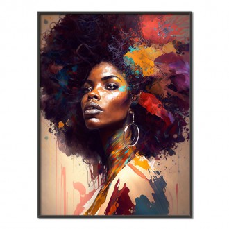 Modern Art - Afro American Woman
