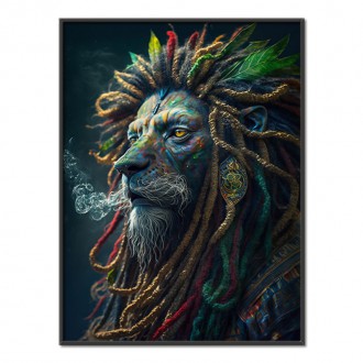 Rastafarian Lion 2