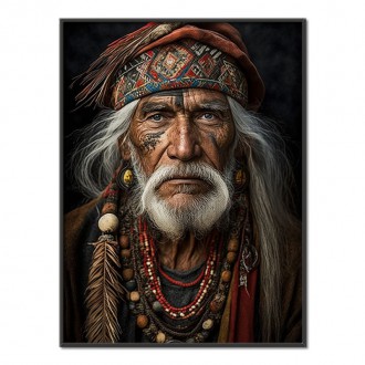 Old Native American man