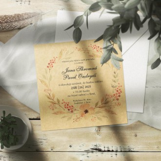 Wedding invitation KL1801